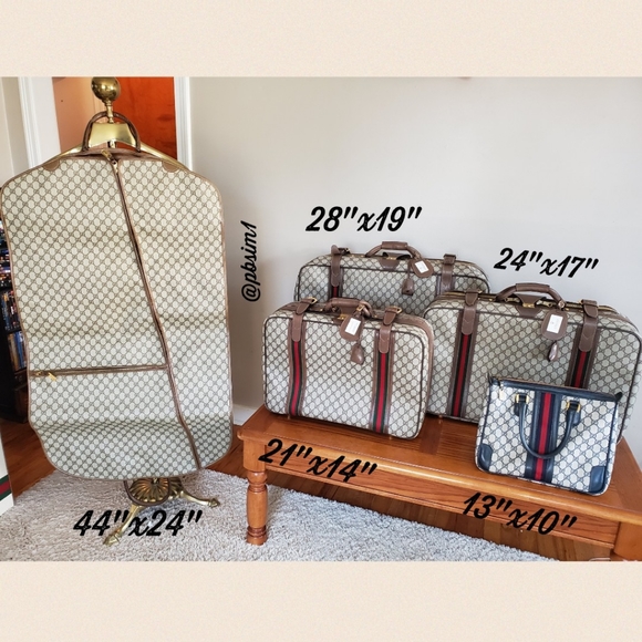 Gucci vintage garment, suit travel bag luggage - Picture 8 of 8